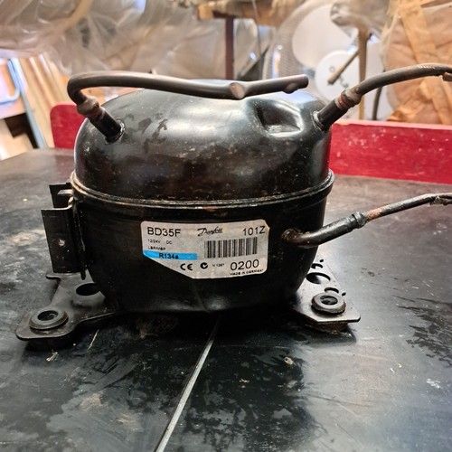 Danfoss BD35F  12 Volt Compressor Used But In Good Working Order