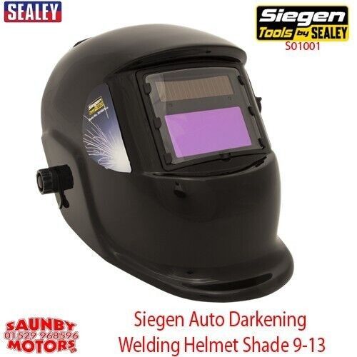 S01001 Welding Helmet Auto Darkening Shade 9-13 MIG TIG Arc Solar Power
