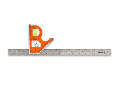 Bahco Combination Set Square Stainless Steel Ruler Choose 150mm, 300mm, 400mm