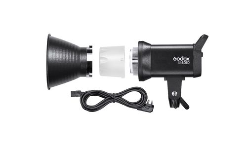 Godox SL60IID Studio LED Video Light with Remote 95cm Grid Softbox Light Stand — image 9