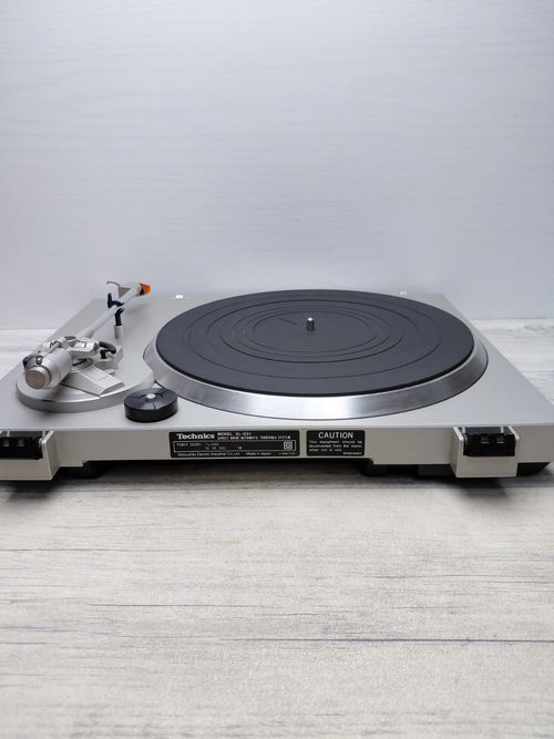 Technics SL-D21 Direct Drive Turntable Silver Record Player Tested No Cover — image 10