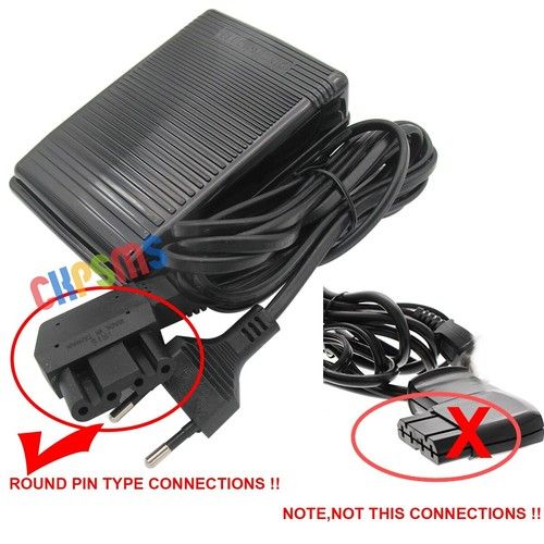 220V FOOT CONTROL PEDAL FOR Bernina Sewing Machine 730,803,807,808,810,817,830+