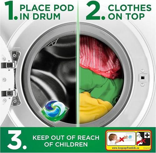Ariel 4 in 1 Original Wash Pods Laundry Detergent Power Washing Pack 85 Capsules — image 6