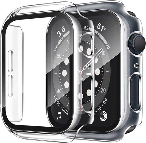 For Apple Watch Case iWatch Series 5/6/7/8/9/10 Screen Protector Cover 44mm 45mm