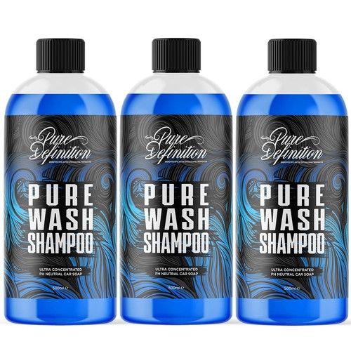 PH Neutral Car Shampoo Cleaning Washing Wash Cleaner 1.5 L Kit Pure Definition