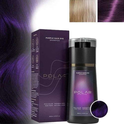 200ml Polar Hair Instant Dye Shampoo Hair Color Shampoo for Hair Natural Color — image 1