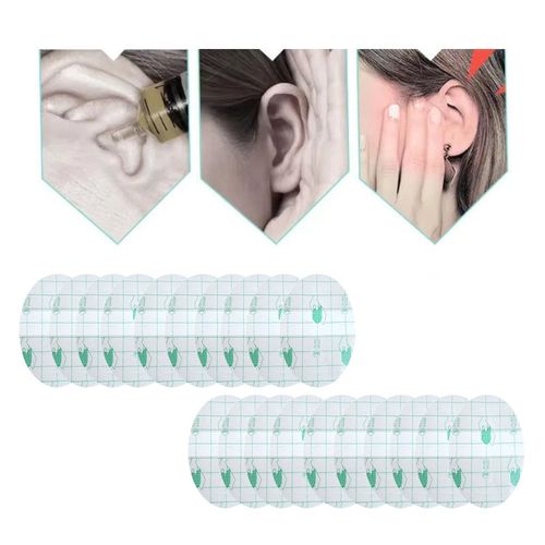 100PCS Plastic Waterproof Ear Protector Swimming Cover Caps Disposable Stickers — image 5