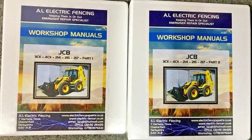 JCB Service WORKSHOP Manual 3CX,4CX,214,214,215,217 Backhoe Loader,FREE POSTAGE