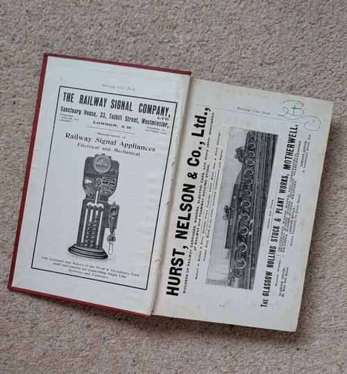 The Railway Year Book for 1915 – Vintage Railway Reference Book — image 7