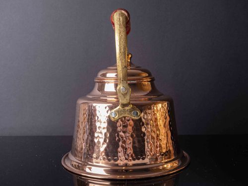 Handmade Copper Kettle, Solid Uncoated Copper Teapot Kettle Stovetop Teapot — image 5
