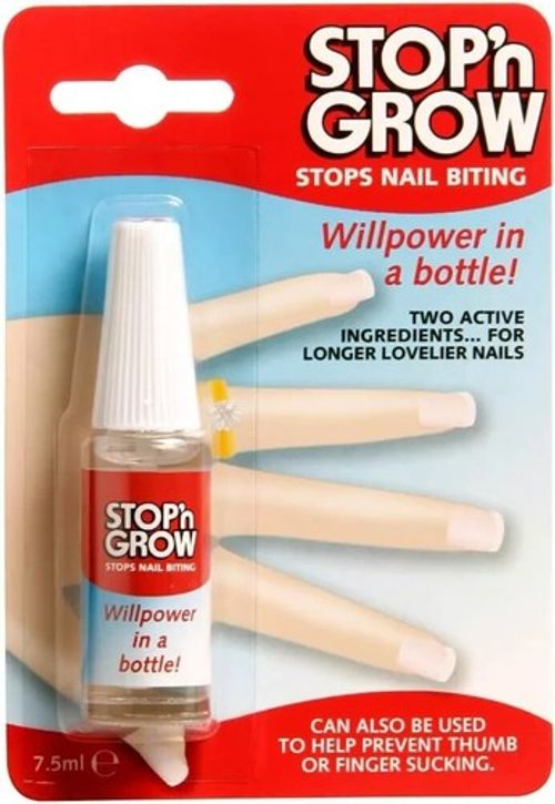 Stop n Grow Stops Nail Biting To Help Prevent Thumb or Finger Sucking 7.5ml