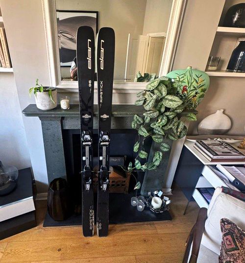 Elan Ripstick 96 175cm All-Mountain Skis w/ Bindings 96mm Waist Black/White.New — image 1