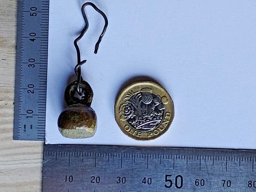 ANTIQUE BRASS/BRONZE BELL TONGUE