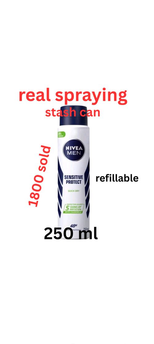 ACTUALLY SPRAYS Stash Can/Hidden  Deodorant Secret Compartment  Refillable Spray — image 1