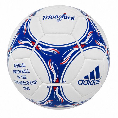 Tricolore Football Fifa World Cup France 1998 Official Match Soccer Ball Size 5