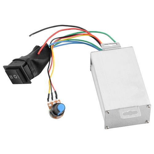 DC 9-60V 12V 24V 36V 48V 20A PWM Motor Speed Controller CW CCW Reverse Switch UK — image 5