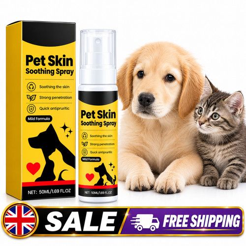 Zoomie Dog Itch Relief Spray Hot Spot Treatment Pet Skin Care Anti Itch Formula