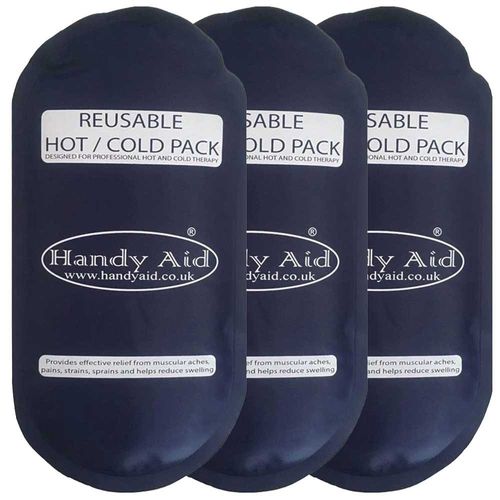 Reusable Hot Cold Gel Pack Ice Packs for Sports Injuries Pain Relief With Sleeve — image 1