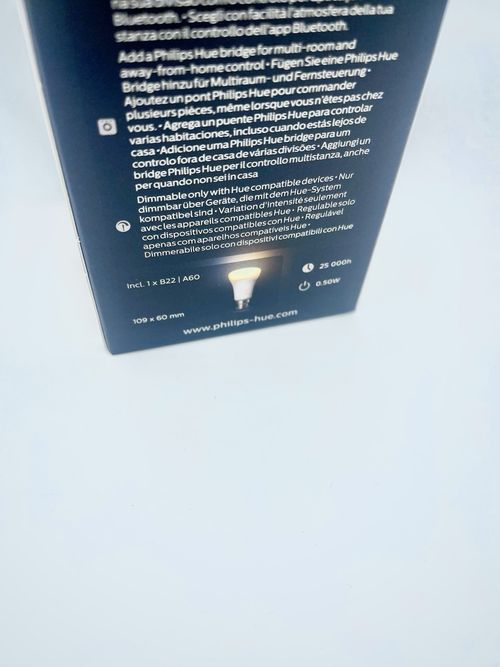 Philips Hue White Ambience Single Smart Bulb LED B22 Bluetooth Alexa and Google — image 4