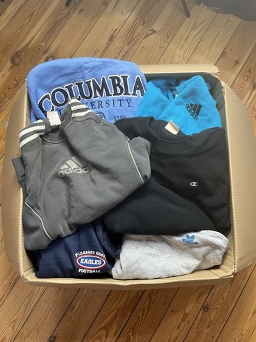 10 Piece Branded & Unbranded Sweatshirts Reseller Bundle Wholesale Job Lot