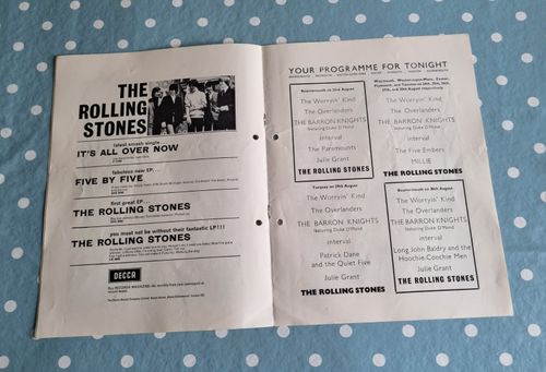 The Rolling Stones Tour Programme "The Rolling Stones Show" Taunton UK 1964 — image 8