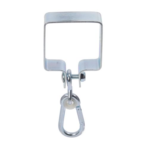 SWING HOOKS HANGERS SQUARE (PAIR) GALVANIZED IRON for 90mm diameter timber 200kg — image 13