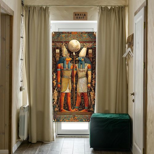 arricraft Polyester Door Cover Banner, Egyptian 90cm x 185cm, Mixed colour — image 6