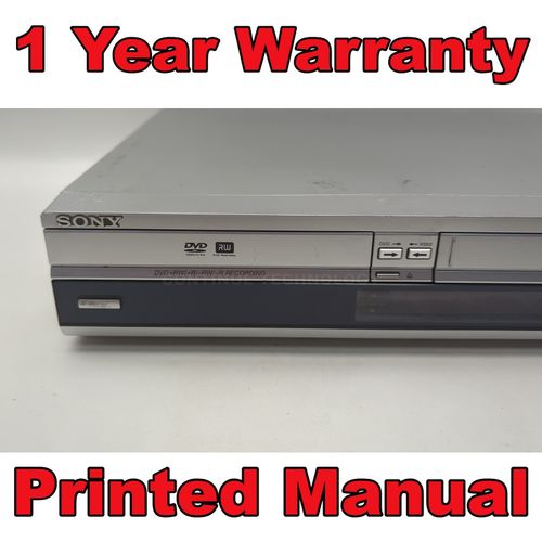 Sony RDR-VX410 GI Video Cassette VHS DVD Recorder Combo Silver Copy VHS to DVD — image 3