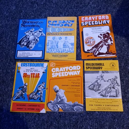 65 official speedway programmes season 1978 Year They Won The League Complete — image 6