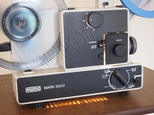EUMIG 605D SUPER 8 STD 8 CINE MOVIE FILM PROJECTOR FULLY SERVICED — image 5